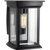 Image de Carlton Muurlamp Zwart met LED