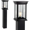 Image de Buitenlamp Staand Zwart Carlton Terras