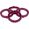 Image de Set TPI Centreerringen - 70.1->66.1mm - Paars