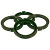 Image de Set TPI Centreerringen - 74.1->65.1mm - Olive Groen