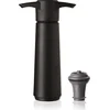 Image de Vacu Vin Wine Saver Zwart | Vacuüm Wijnpomp | 1 Vacuum Wine Stopper