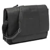 Image de New Looxs Fellini Laptoptas Fietstas - Leer - 15 inch Laptopvak - 18 liter - Zwart