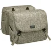Image de New Looxs Ivy Mondi Joy Dubbele Fietstas - 38 liter - Walnoot Ivy Grijs/Groen