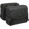 Image de New Looxs Quilted Mondi Joy Double Dubbele Fietstas - 38 liter - Zwart
