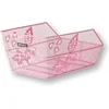 Image de Basil Cento S Flower Fietsmand - Achterop - Inclusief Bevestigingssysteem - Roze
