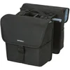 Image de Basil GO Dubbele fietstas MIK - Zwart - 16 Liter