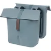 Image de Basil City - Dubbele Fietstas - 32 liter - Waterafstotend - Reflectiedetails - Graphite blue