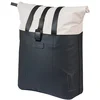 Image de Basil Vive - Enkele fietstas - 15-20 Liter - Waterdicht - Reflectie details - Gerecycled materiaal - MIK Hooks - Incl. laptopvak - wit/zwart