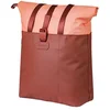 Image de Basil Vive - Enkele fietstas - 15-20 Liter - Waterdicht - Reflectie details - Gerecycled materiaal - MIK Hooks - Incl. laptopvak - rood/roze
