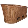 Image de Basil Pasja Hondenfietsmand L - Achter - Riet - Inclusief MIK-adapterplaat - Large - 50 cm - Bruin - Inclusief wasbaar kussentje