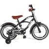 Image de Volare Black Cruiser Kinderfiets - Jongens - 14 inch - Zwart - 95% afgemonteerd