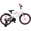 Image de Volare Lily Kinderfiets - Meisjes - 18 inch - Wit Roze Paars