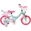 Image de Volare Unicorn Kinderfiets - Meisjes - 12 inch - Groen