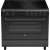 Image de ETNA FI590ZWA - Inductiefornuis (90 cm) - Zwart glas - 3-fase