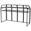 Image de Vonyx DB5 XL DJ Booth meubel incl. witte en zwarte lycra stretch doeken