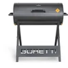 Image de Boretti - Barilo 2.0 - houtskool barbecue - grilloppervlak 84 x 41 cm - Drie afzonderlijk uitneembare kolenmanden - Twee gietijzeren grillroosters - Eén gietijzeren bakplaat