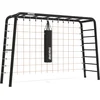 Image de BERG PlayBase Large TL 3-in-1 Speeltoestel - Rekstok en Ladder - Klimnet L - Bokszak