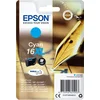 Image de Epson - C13T16324010 / C13T16324012 - 16XL - Inktcartridge cyaan
