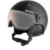 Image de Sinner Titan Visor Trans+ Skihelm Met Vizier 2023 | Orange Cat 1-3 | Matte Black | Maat: 63 - 64 cm