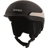 Image de SINNER ZERMATT Unisex Skihelm - MATTE Zwart-MATTE LIGHT GREY - Maat M, 55-58 cm