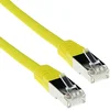 Image de ACT Gele 2 meter LSZH SFTP CAT6 patchkabel met RJ45 connectoren FB9802