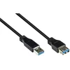Image de ACT USB 3.0 A male - USB A female 0,50 m SB3040