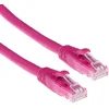 Image de ACT Roze 3 meter U/UTP CAT6A patchkabel snagless met RJ45 connectoren IB2403