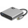 Image de ACT USB-C multiport adapter voor 1 HDMI monitor, 1x USB-A, PD pass-through AC7022
