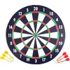 Image de Longfield Darts Dartbord 43 cm met 6 Dartpijlen