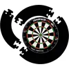 Image de Dartbord Surround Zwart   4-delige PU Beschermring 27 mm   Geschikt voor Elk Dartbord   Longfield Darts