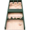 Image de Tweedelige Sjoelbak Kinder Dino Thema   80 cm   Inclusief Katoenen Opbergtas   Educatief & Gezelschapsspel voor Kinderen   Longfield Games