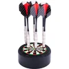 Image de Sisal Dart Dock   Miniatuur Dartbord voor Dartpijlen   Stijlvolle Opberghouder Dartpijlen   Dart Accessoire   Longfield