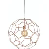 Image de it's about RoMi Hanglamp Marrakesh - Koper - Ø34cm - Modern,Luxe - Hanglampen Eetkamer, Slaapkamer, Woonkamer