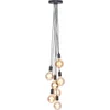 Image de it's about RoMi Hanglamp Oslo - Zwart - 35x35x150cm - 7L - Modern - Hanglampen Eetkamer, Slaapkamer, Woonkamer