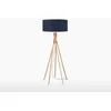 Image de GOOD&MOJO Vloerlamp Kilimanjaro - Blauw/Bamboe - Ø60cm - Scandinavisch,Bohemian - Staande lampen voor Woonkamer - Slaapkamer