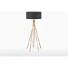 Image de GOOD&MOJO Vloerlamp Kilimanjaro - Donkergrijs/Bamboe - Ø60cm - Scandinavisch,Bohemian - Staande lampen voor Woonkamer - Slaapkamer