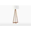 Image de GOOD&MOJO Vloerlamp Everest - Wit/Bamboe - Ø60cm - Scandinavisch,Bohemian - Staande lampen voor Woonkamer - Slaapkamer