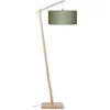 Image de GOOD&MOJO Vloerlamp Andes - Bamboe/Groen - 72x47x176cm - Scandinavisch,Bohemian - Staande lampen voor Woonkamer - Slaapkamer