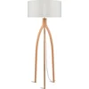 Image de GOOD&MOJO Vloerlamp Annapurna - Naturel/Bamboe - Ø60cm - Scandinavisch,Bohemian - Staande lampen voor Woonkamer - Slaapkamer
