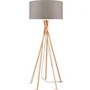 Image de GOOD&MOJO Vloerlamp Kilimanjaro - Taupe/Bamboe - Ø60cm - Scandinavisch,Bohemian - Staande lampen voor Woonkamer - Slaapkamer