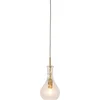 Image de it's about RoMi Hanglamp Brussels - Goud/Glas - Ø14cm - Modern,Luxe - Hanglampen Eetkamer, Slaapkamer, Woonkamer