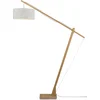 Image de GOOD&MOJO Vloerlamp Montblanc - Bamboe/Naturel - 175x47x207cm - Scandinavisch,Bohemian - Staande lampen voor Woonkamer - Slaapkamer