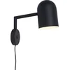 Image de it's about RoMi Wandlamp Marseille - Zwart - 29x12x27cm - Binnen Modern