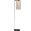 Image de it's about RoMi Vloerlamp Boston - Zwart/Naturel - 30x25x160cm - Bohemian,Scandinavisch - Staande lampen voor Woonkamer - Slaapkamer