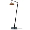 Image de Vloerlamp Bali zwart gewoven bamboe zwart/naturel