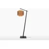 Image de GOOD&MOJO Vloerlamp Bhutan - Bamboe Zwart/Naturel - 68x40x176cm - Scandinavisch,Bohemian - Staande lampen voor Woonkamer - Slaapkamer