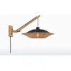 Image de GOOD&MOJO Wandlamp Kalimantan - Bamboe/Zwart - 55x44x45cm - Binnen Scandinavisch,Bohemian