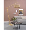 Image de GOOD&MOJO Vloerlamp Iguazu - Bamboe/Jute - 165x50x207cm - Scandinavisch,Bohemian - Staande lampen voor Woonkamer - Slaapkamer
