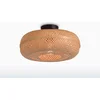Image de GOOD&MOJO Plafonniere Palawan - Bamboe - Ø40cm - Scandinavisch,Bohemian