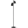 Image de it's about RoMi Vloerlamp Salamanca - Zwart - 28x28x145cm - 2L - Modern - Staande lampen voor Woonkamer - Slaapkamer